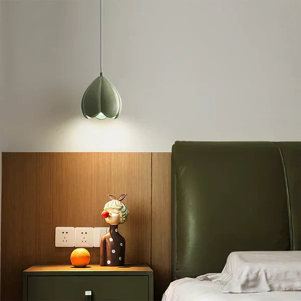 Soft Glow Cream Pendant Light