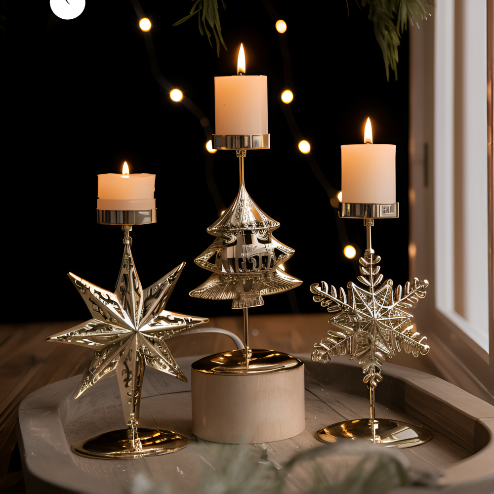 Traditional Luxury Christmas Decor Lamp