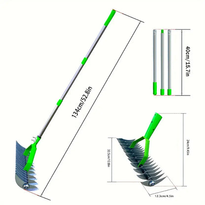 Effective Lawn Rake for Removing Dead Grass