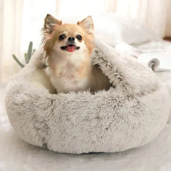 Calming Pet Bed for Stress Relief