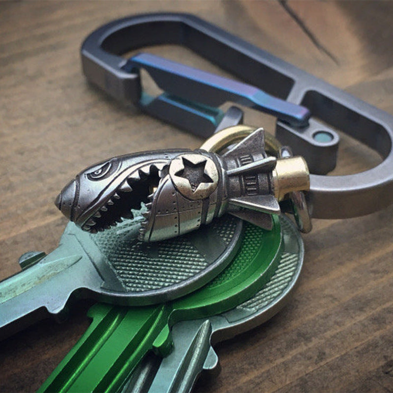 Cool Skull Pendant Keychain