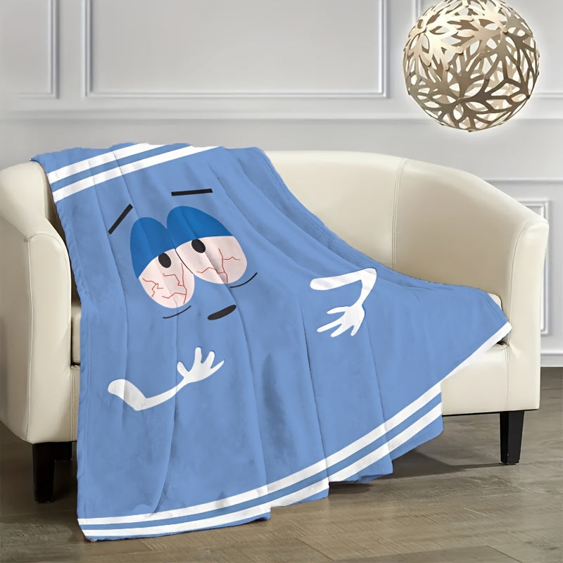 Cozy Reversible Fleece Blanket for All Seasons