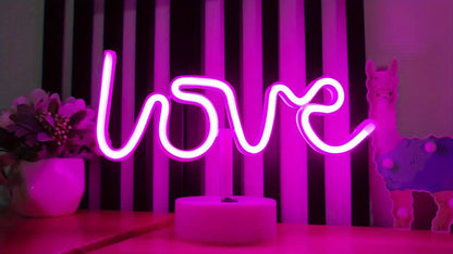 Colorful LED Party Table Lamp