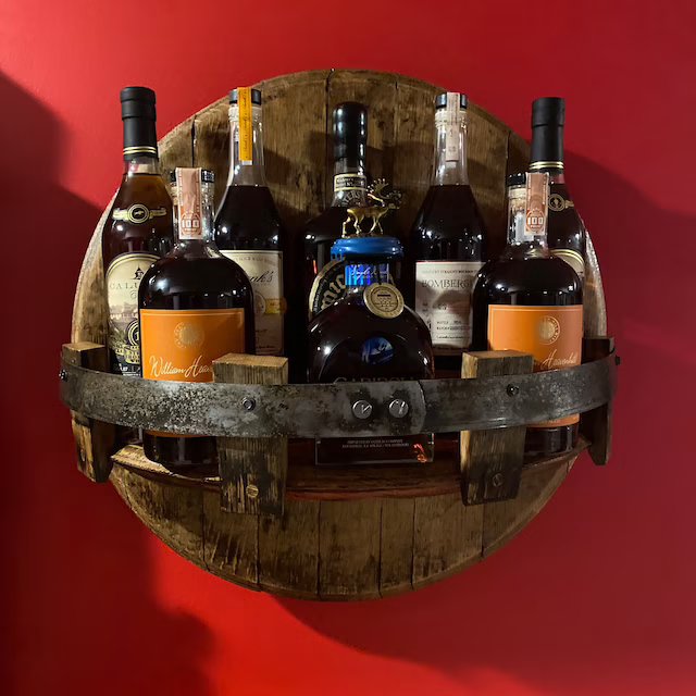 Whiskey Barrel Display Shelf - Befez