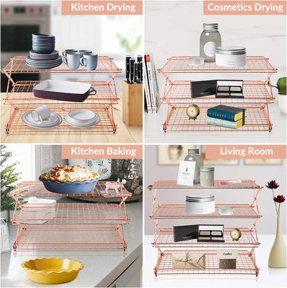 Compact Fast Cooling Baking Rack