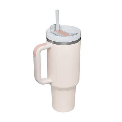 Large Insulated Tumbler Cup 40oz with Lid and Straw