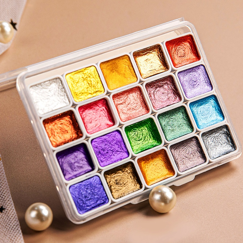 Vibrant Colorful Glitter Nail Polish - Befez