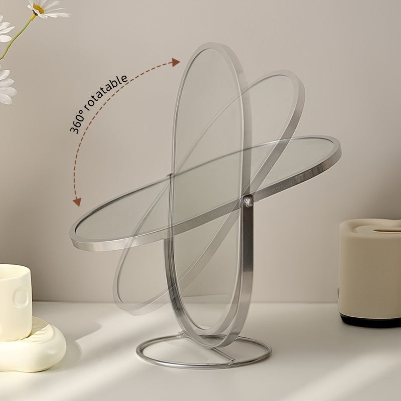 Rotating Beauty Mirror for Flawless Views