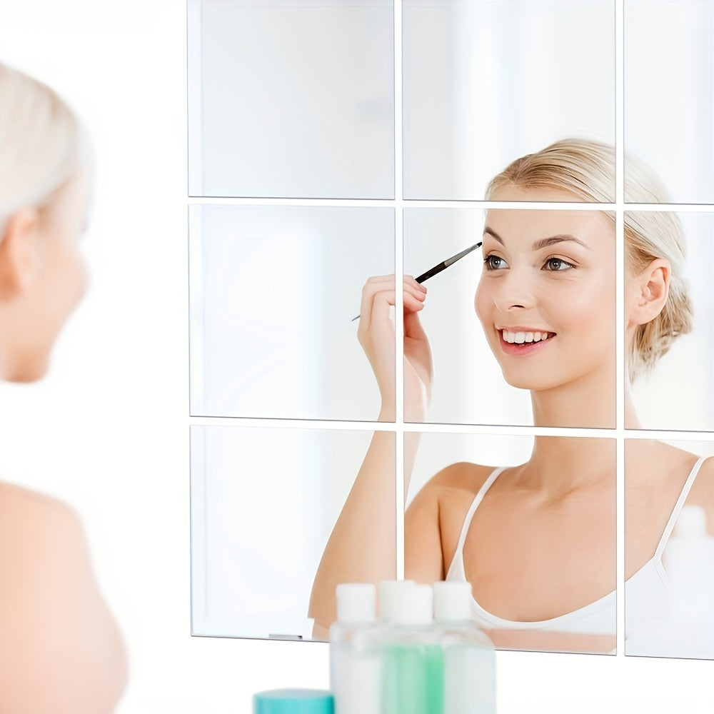 Shatterproof Wall Mirror Set