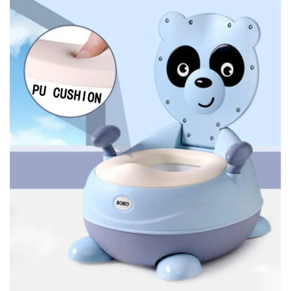 Cute Panda Baby Potty Chair with Soft Seat