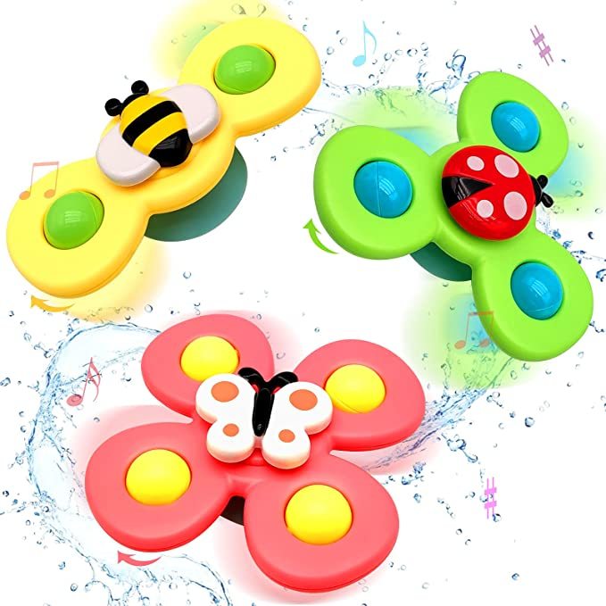 Colorful Kids Suction Spin Toy - Befez