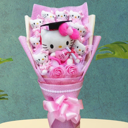 Cute Hello Kitty Floral Arrangement