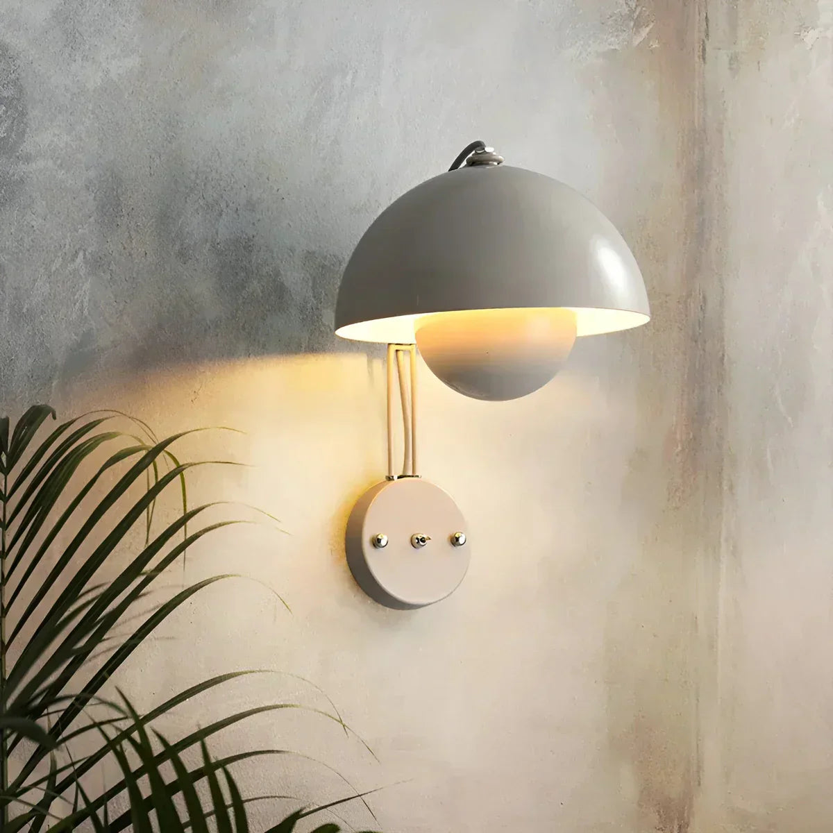 Warm Nordic Mushroom Table Lamp