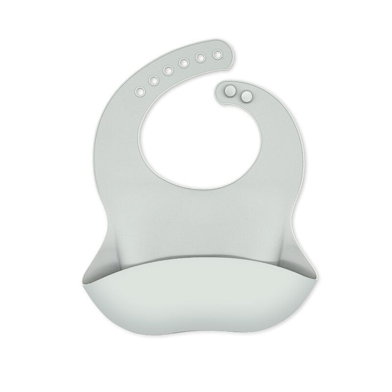 Easy Clean Baby Silicone Bibs