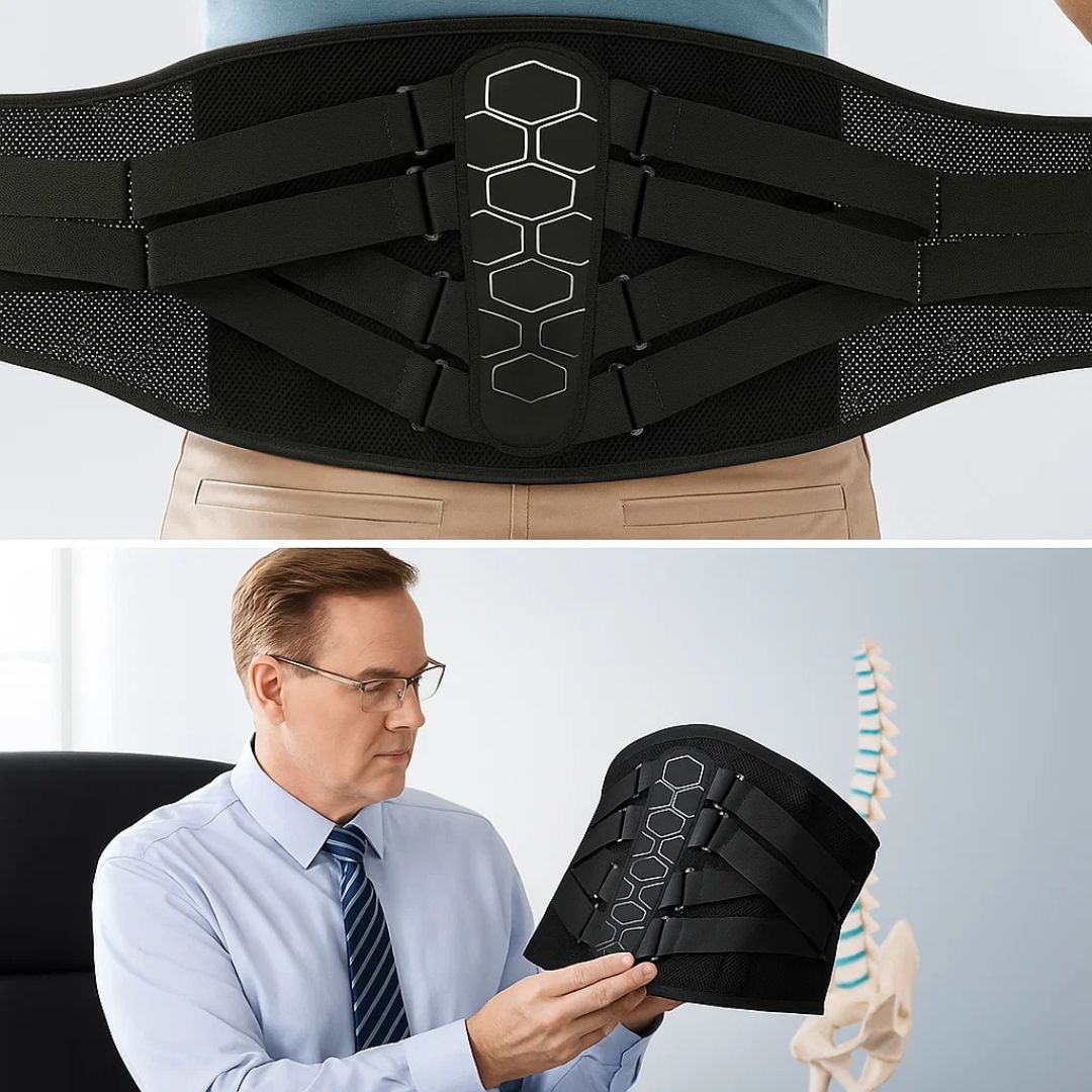 Comfortable Back Support Belt for Pain Relief
