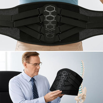 Comfortable Back Support Belt for Pain Relief