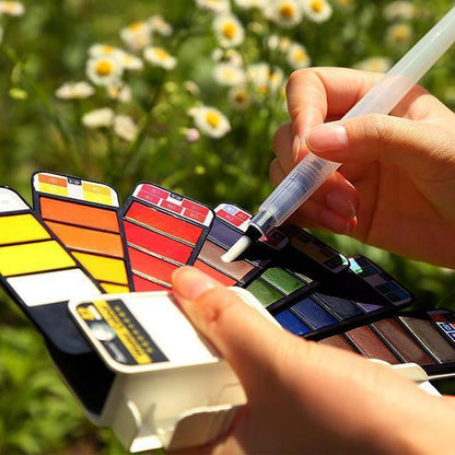 Compact Travel Watercolor Paint Sets