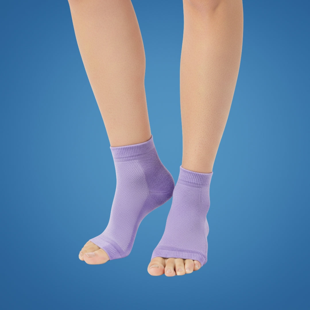 Soothing Gel Insoles - Padded Open Toe - Heel Pain Relief