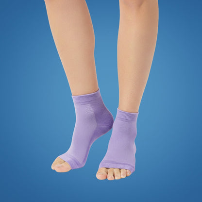 Soothing Gel Insoles - Padded Open Toe - Heel Pain Relief
