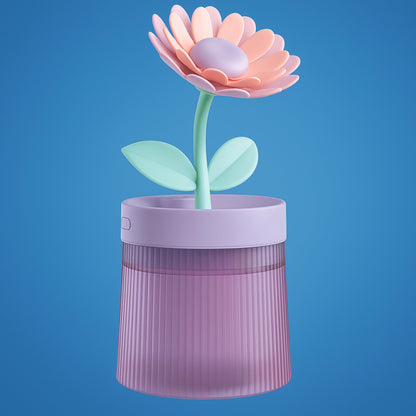 Compact Ultrasonic Air Humidifier for Bedroom Use