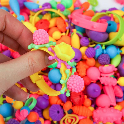Colorful DIY Jewelry Bead Kit