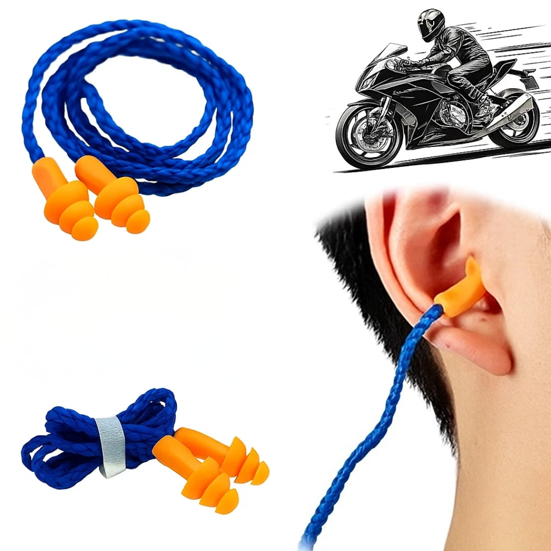 Comfortable Reusable Earplugs for Sleep and Travel