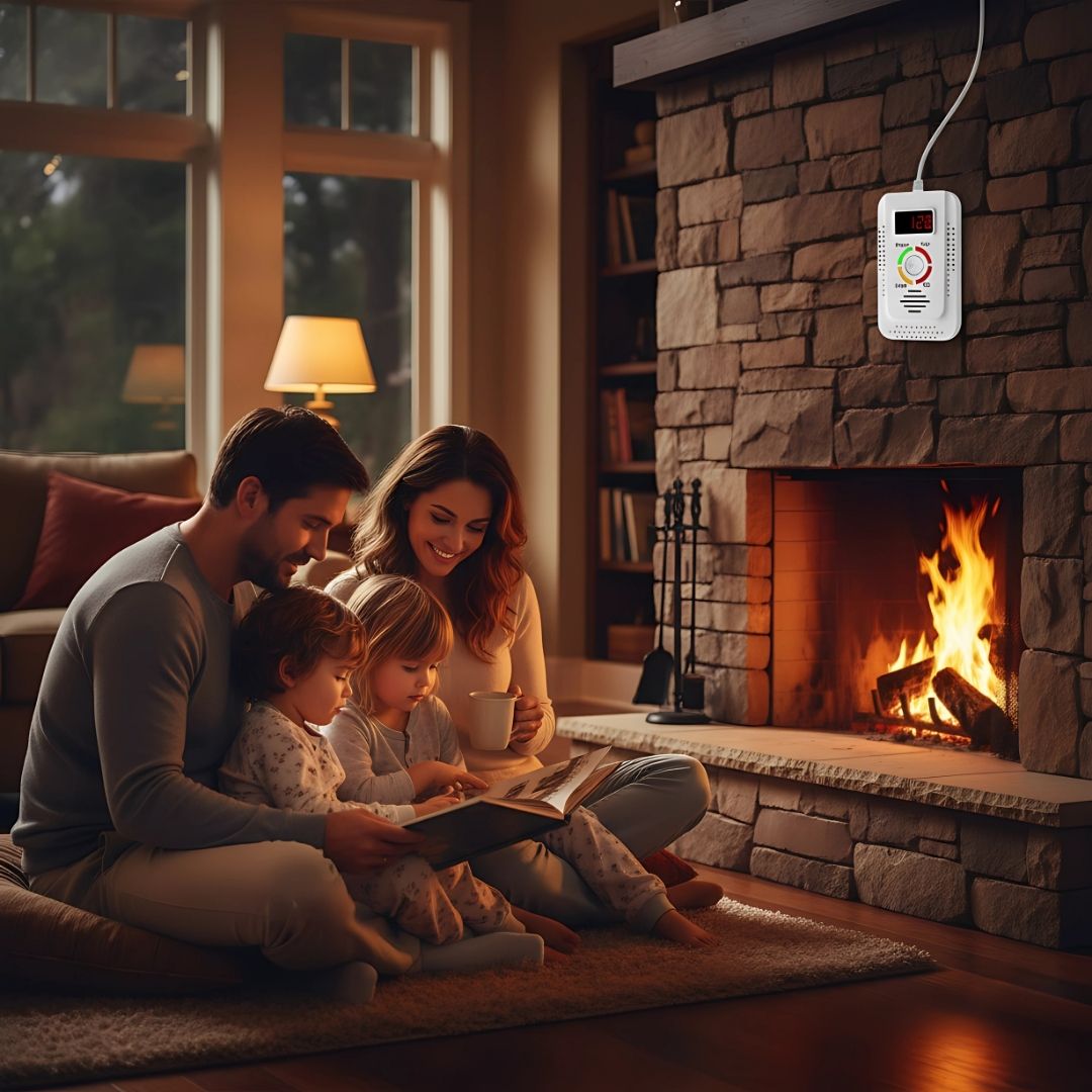 Smart Home Security Alarm System with Loud 85dB Alert
