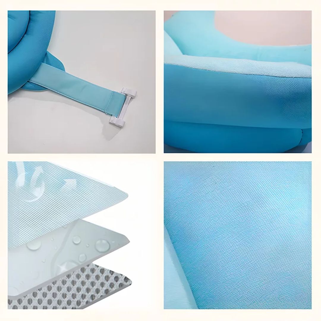 Soft Baby Bath Cushion - Secure Newborn Bath Support
