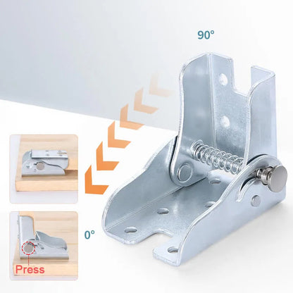 Strong 90 Degree Auto Lock Folding Hinge
