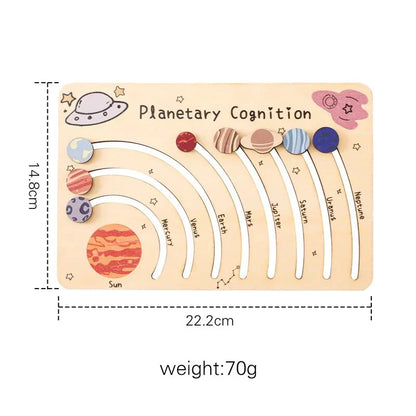 Cosmic Adventure Wooden Board