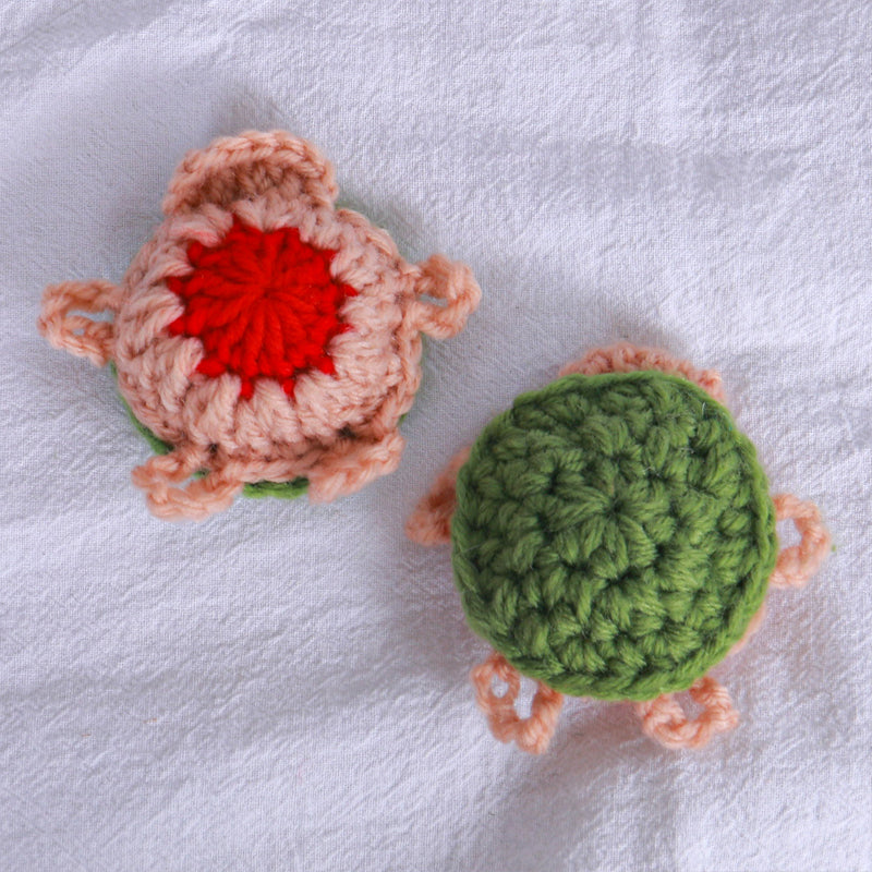 Colorful Crocheted Turtle Toy - Befez