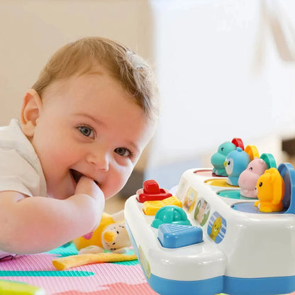 Colorful Baby Button Interactive Toy