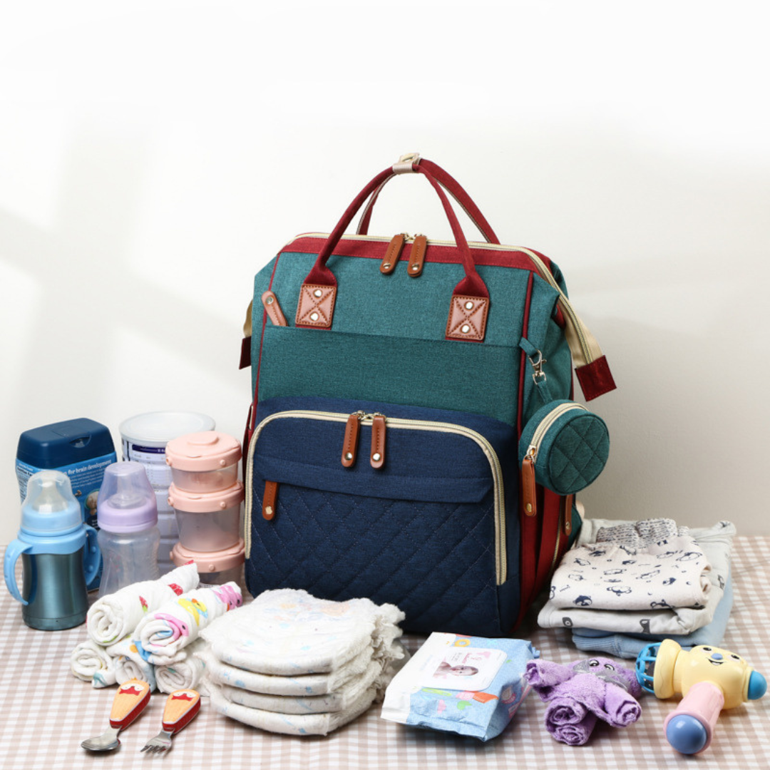 Practical Baby Diaper Bag Backpack with Changing Pad