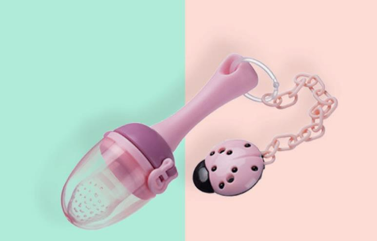 Soft Baby Food Teether and Feeder Set