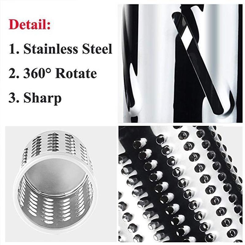 3 in 1 Kitchen Grater Slicer Shredder