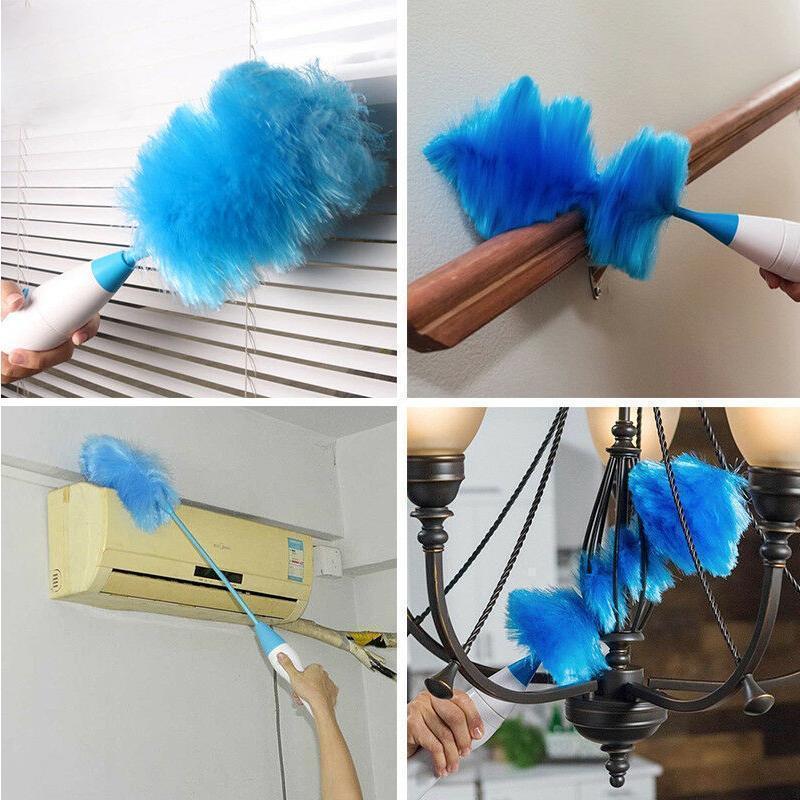 Befez | Powerful Spin Dusting Tool with 2 Extra Heads