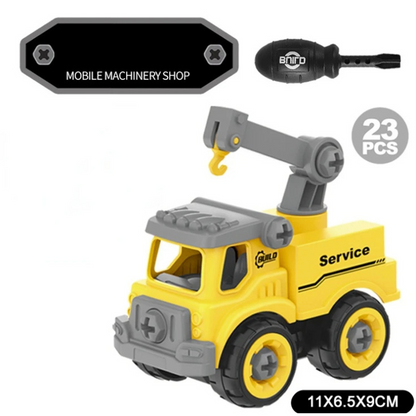 Fun Kids Building Construction Toy Set