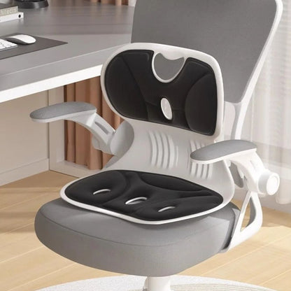 Comfortable Office Chair with Lumbar Support and Adjustable Back