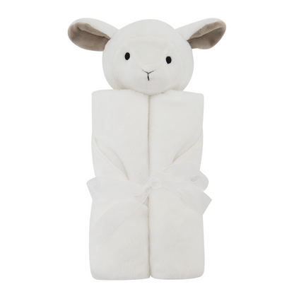 Soft Plush Baby Blanket with Cute Bunny