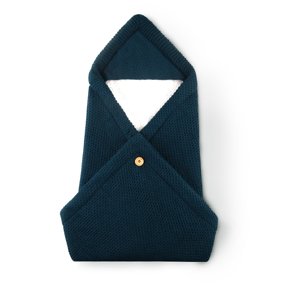 Soft Baby Hooded Blanket for Newborns