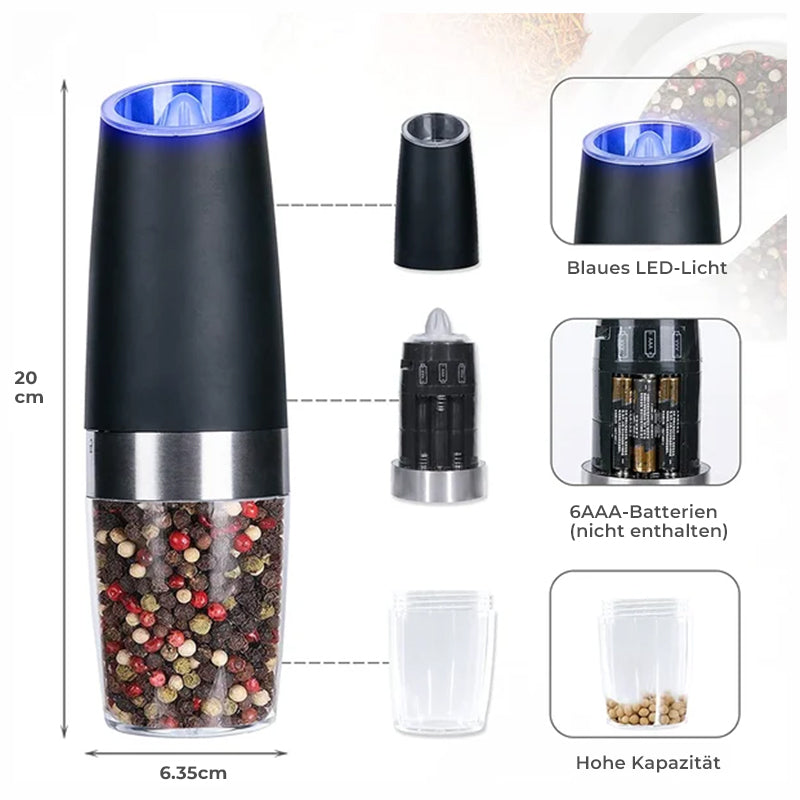 Automatic Electric Salt and Pepper Grinder Mill