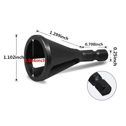 Easy Drill Bit Deburring Chamfer Tool