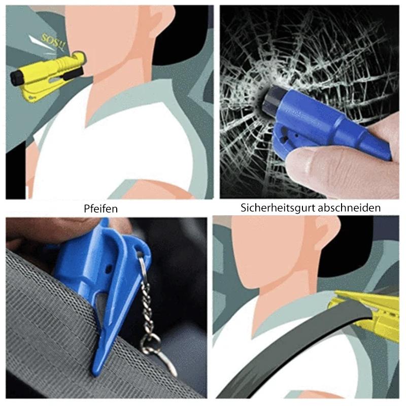 Compact Car Survival Multi Tool Kit