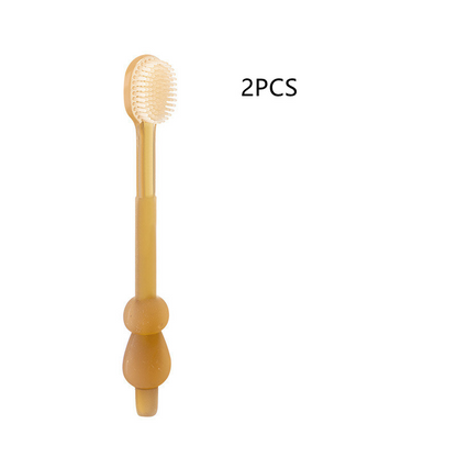 Soft Baby Silicone Toothbrush Kit with Travel Case