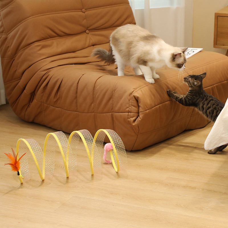 Foldable Pet Play Tunnel