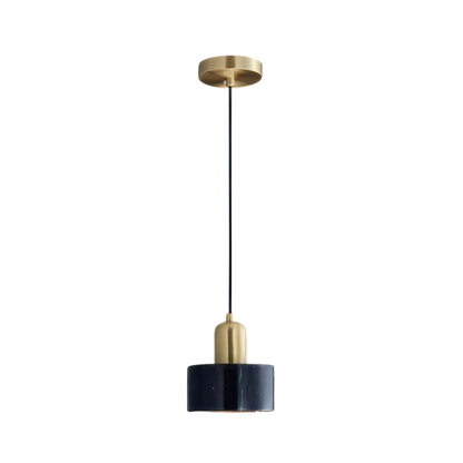 Stylish Gold Tone Pendant Light Fixture
