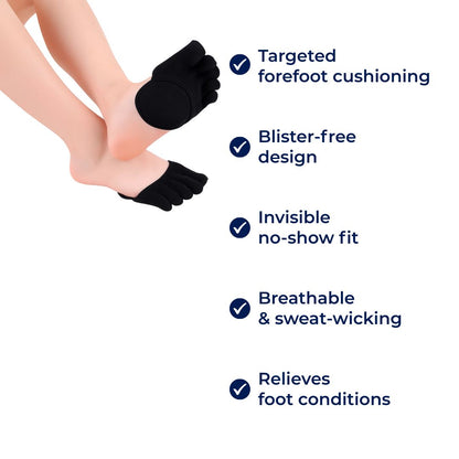 Comfortable No-Show Socks for Work and Play