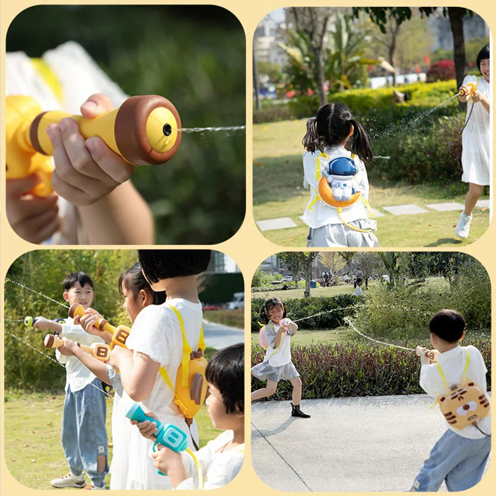 Water Gun Backpack for Kids Water Battles - Befez