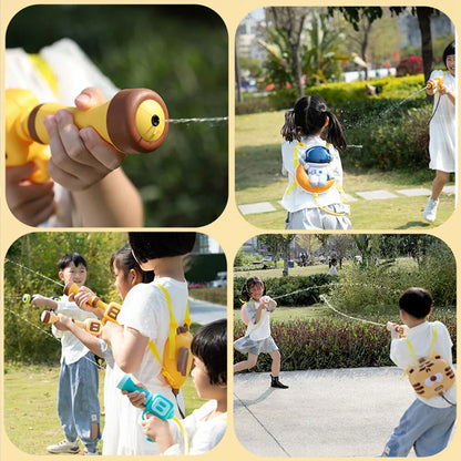 Water Gun Backpack for Kids Water Battles - Befez