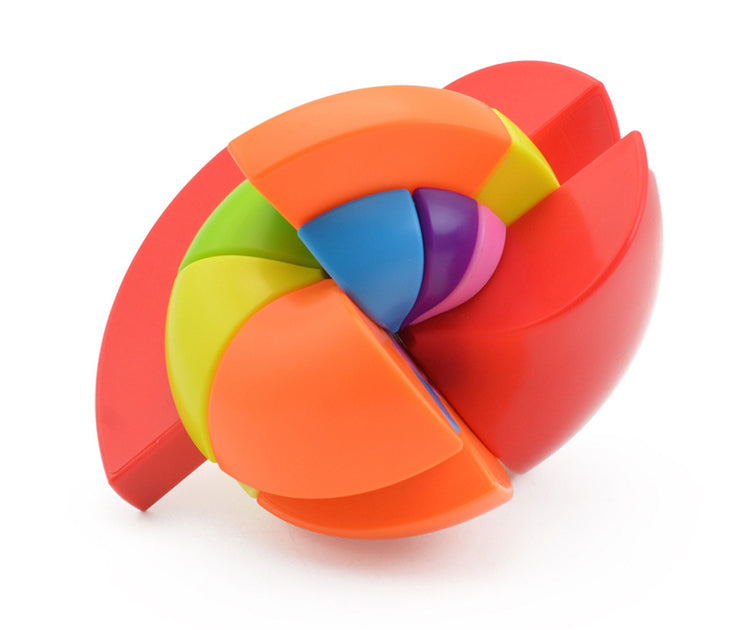 Vibrant Geometric Cube Set